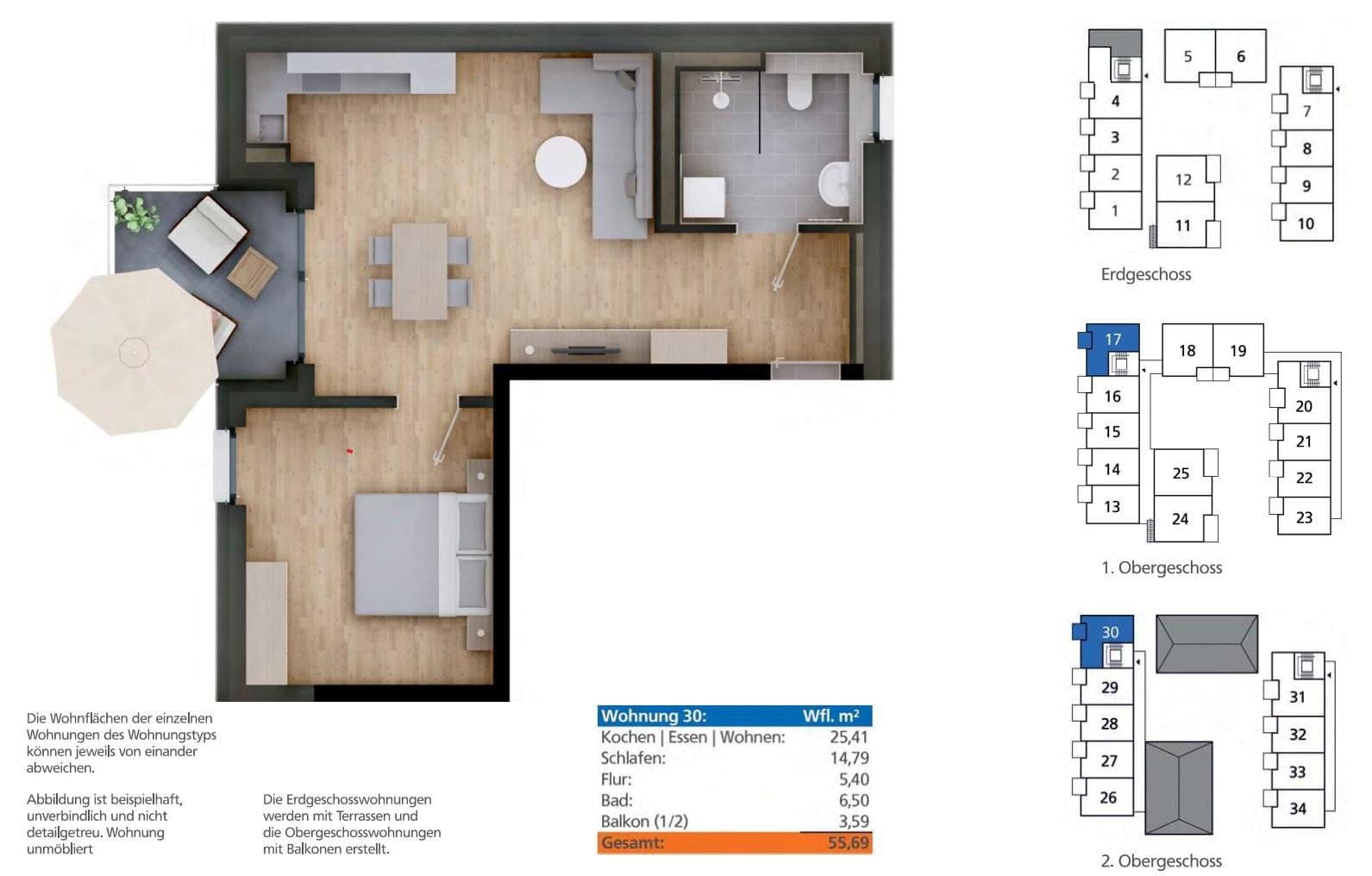 2 bedroom flat to rent, 55 m², Landau an der Isar, Bavaria 2 bedroom flat to rent, 55 m², Landau an der Isar, Bavaria