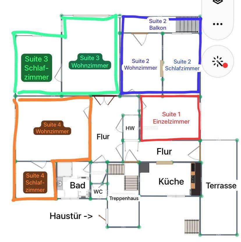 7 bedroom flat to rent, 180 m², Coburg, Bavaria 7 bedroom flat to rent, 180 m², Coburg, Bavaria