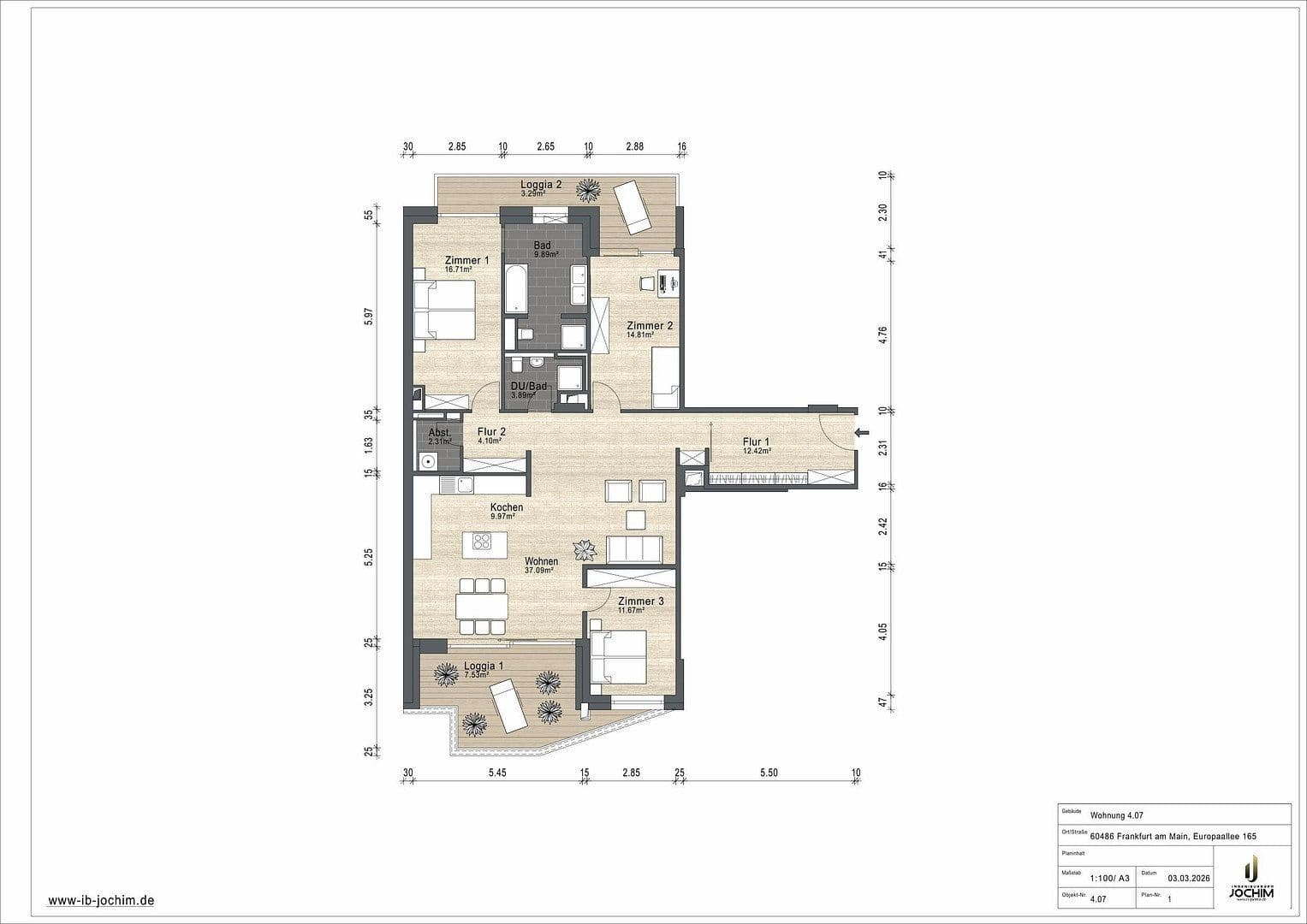 4 bedroom flat for sale, 134 m², Europa-Allee 165, Frankfurt/Main, Hesse 4 bedroom flat for sale, 134 m², Europa-Allee 165, Frankfurt/Main, Hesse