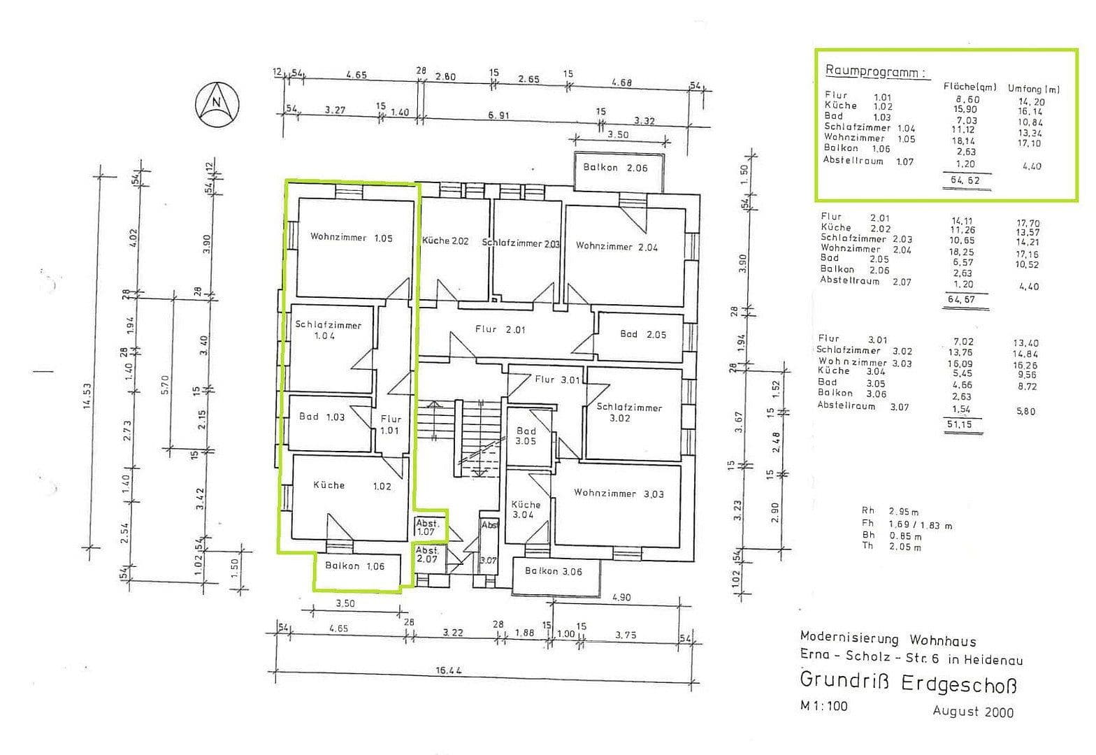 2 bedroom flat to rent, 65 m², Erna-Scholz-Str. 6, Heidenau, Saxony 2 bedroom flat to rent, 65 m², Erna-Scholz-Str. 6, Heidenau, Saxony