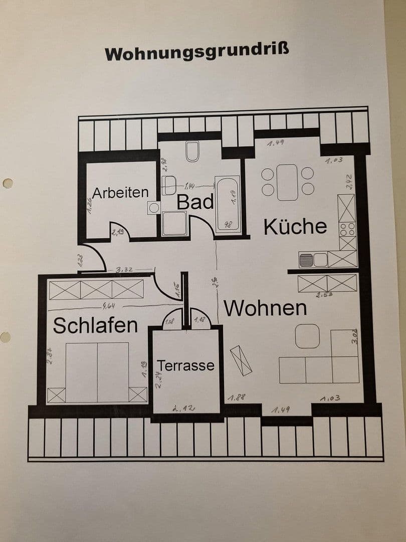 1 bedroom with open-plan kitchen flat for sale, 62 m², Ingolstadt, Bavaria 1 bedroom with open-plan kitchen flat for sale, 62 m², Ingolstadt, Bavaria