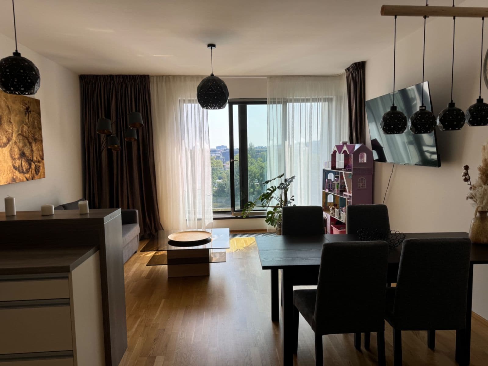 1 bedroom with open-plan kitchen flat to rent, 60 m², Sanderova, Prague, Prague 1 bedroom with open-plan kitchen flat to rent, 60 m², Sanderova, Prague, Prague