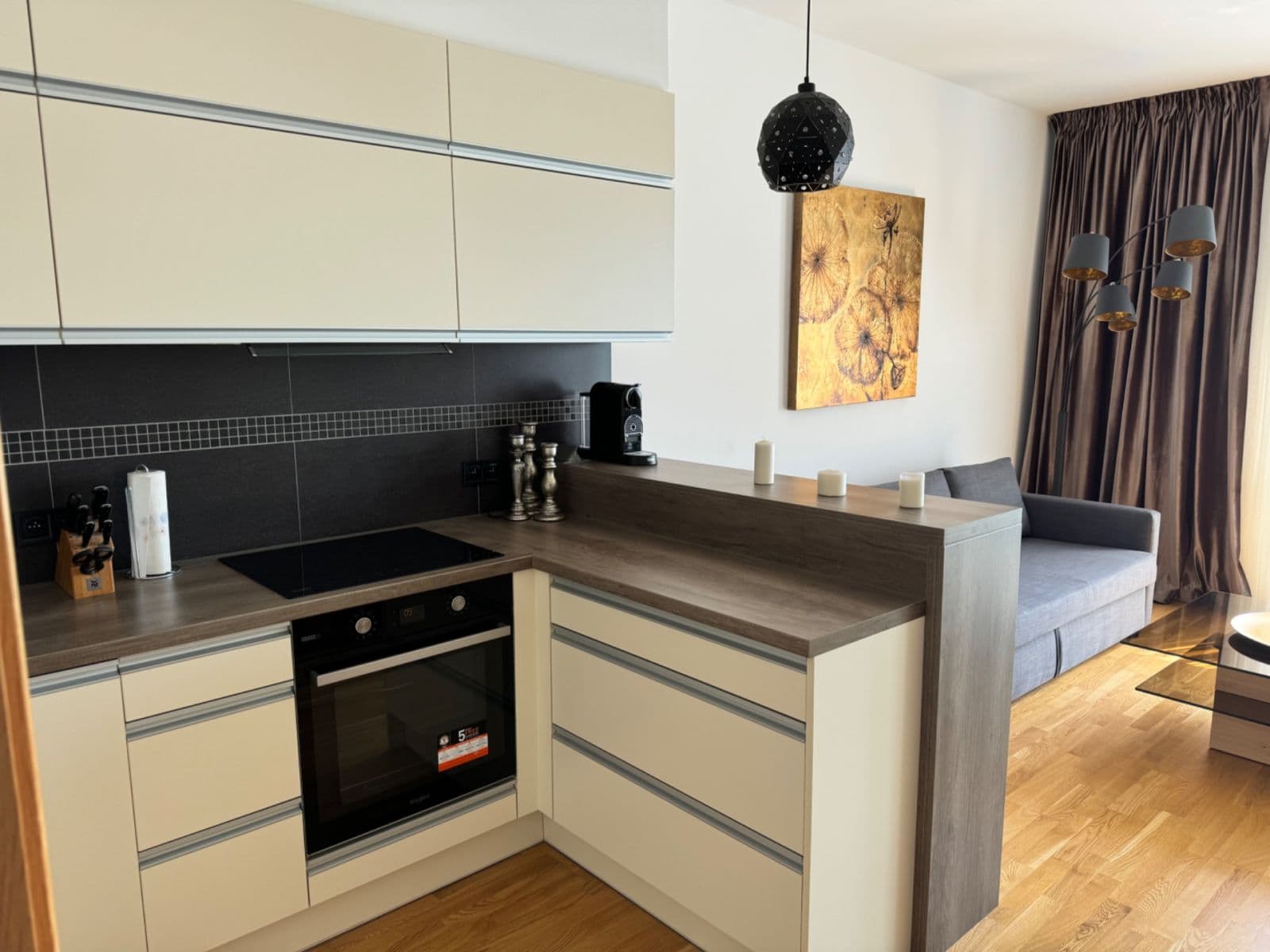 1 bedroom with open-plan kitchen flat to rent, 60 m², Sanderova, Prague, Prague 1 bedroom with open-plan kitchen flat to rent, 60 m², Sanderova, Prague, Prague