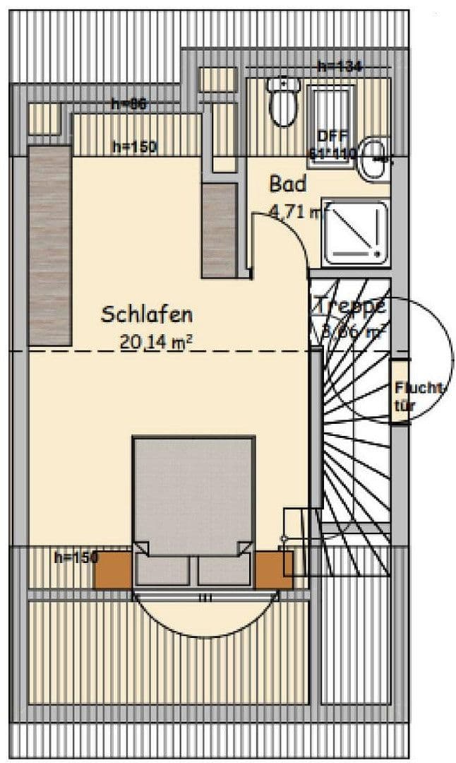 2 bedroom flat to rent, 70 m², Weingarten, Baden-Württemberg 2 bedroom flat to rent, 70 m², Weingarten, Baden-Württemberg