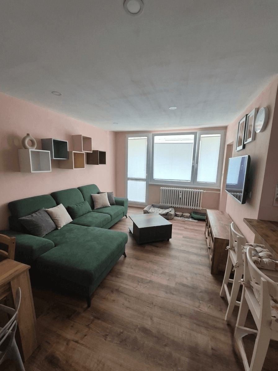 3 bedroom with open-plan kitchen flat to rent, 78 m², Pavlíkova, Prague, Prague 3 bedroom with open-plan kitchen flat to rent, 78 m², Pavlíkova, Prague, Prague