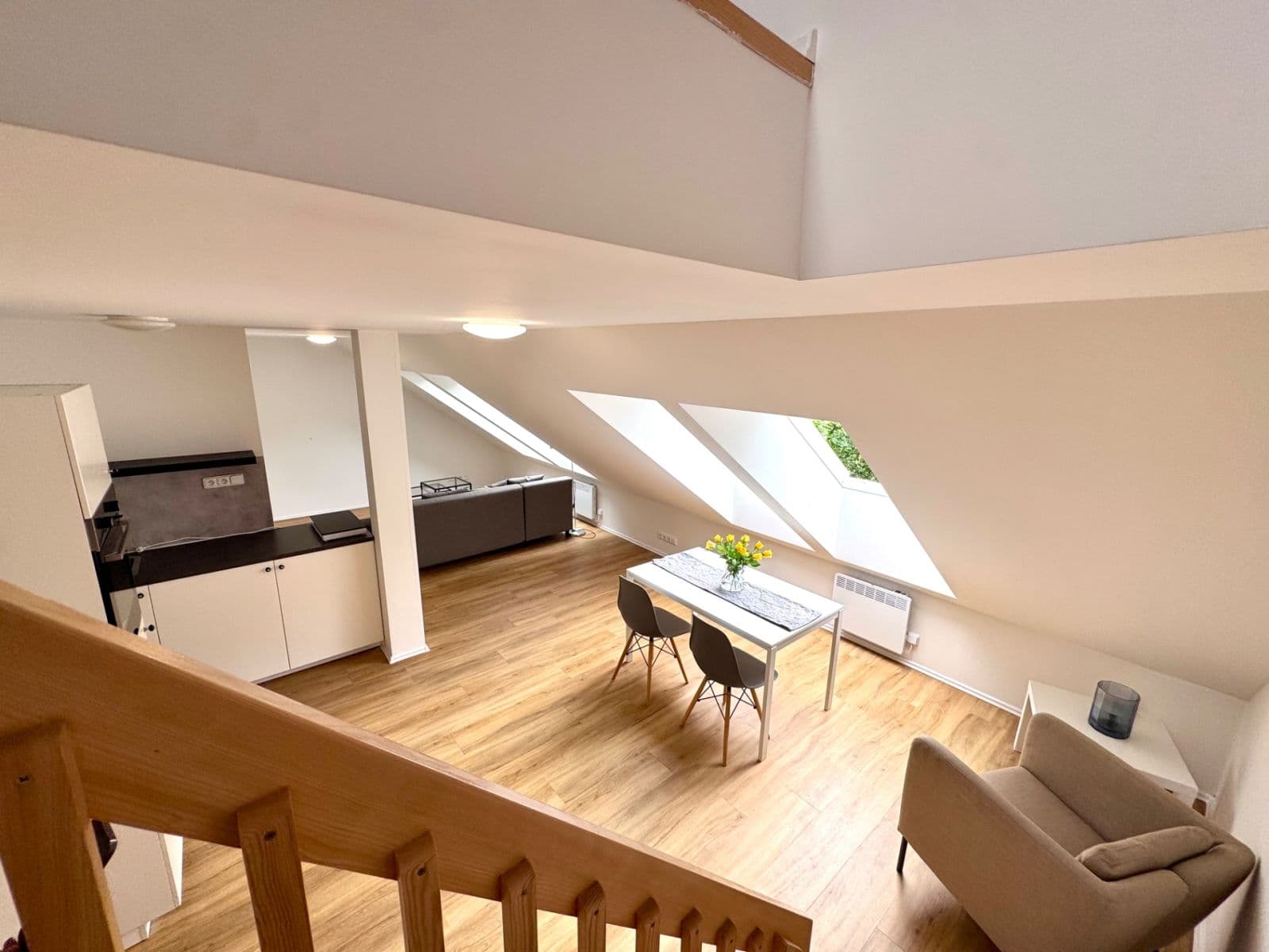 1 bedroom with open-plan kitchen flat to rent, 67 m², Kollárova, Prague, Prague 1 bedroom with open-plan kitchen flat to rent, 67 m², Kollárova, Prague, Prague