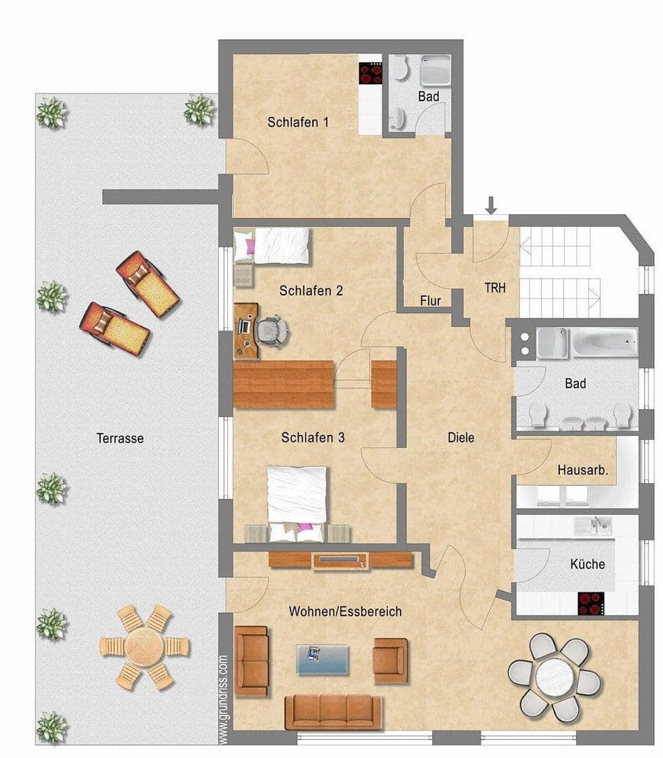 4 bedroom flat to rent, 145 m², Bürgermeister-Ledermann-Straße 13, Bad Wörishofen, Bavaria 4 bedroom flat to rent, 145 m², Bürgermeister-Ledermann-Straße 13, Bad Wörishofen, Bavaria
