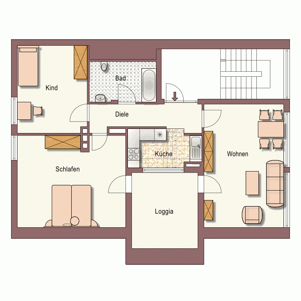 3 bedroom flat to rent, 73 m², Unter den Linden 0, Horn-Bad Meinberg, North Rhine-Westphalia 3 bedroom flat to rent, 73 m², Unter den Linden 0, Horn-Bad Meinberg, North Rhine-Westphalia