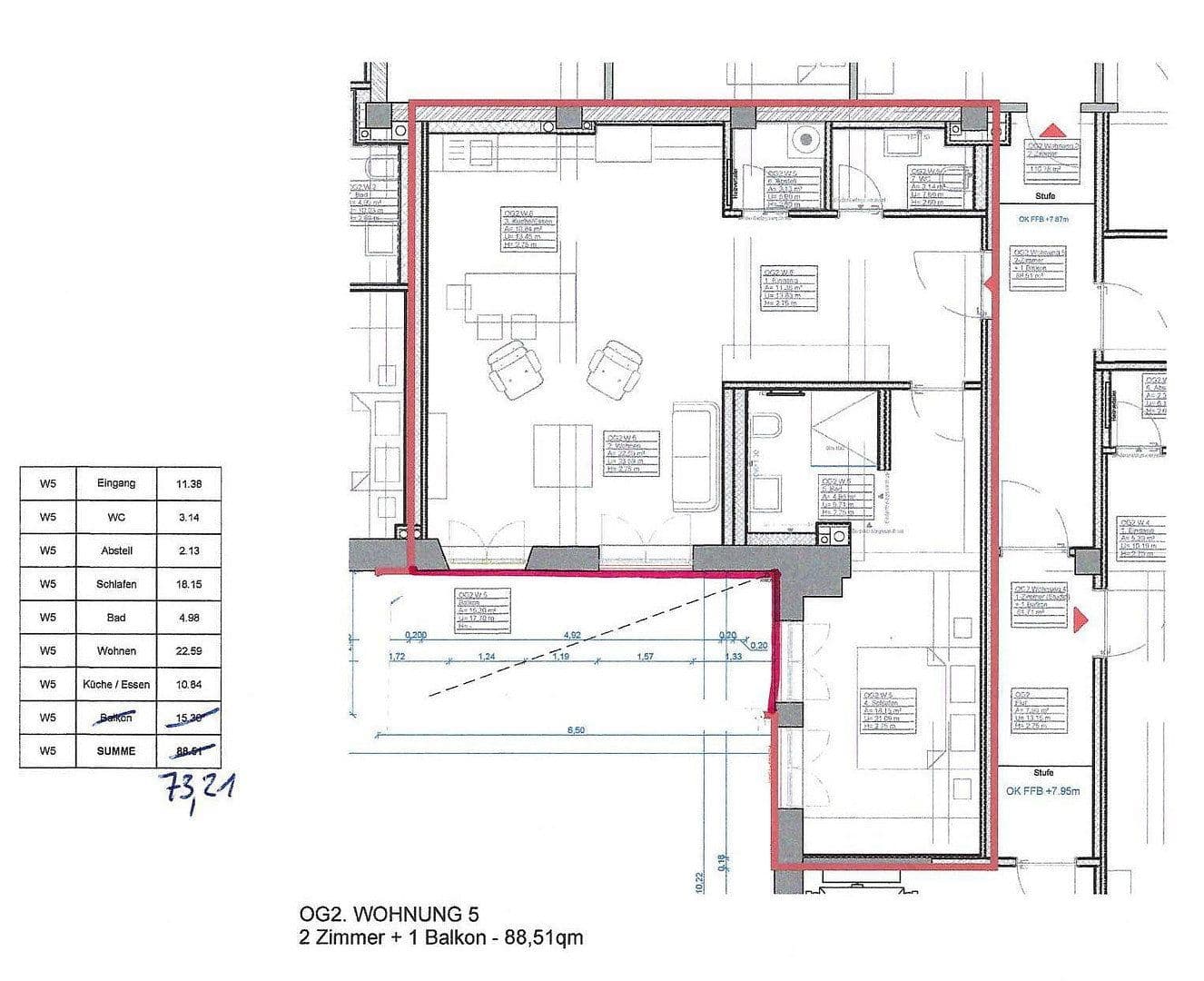 2 bedroom flat to rent, 72 m², Frankfurt am Main, Hesse 2 bedroom flat to rent, 72 m², Frankfurt am Main, Hesse