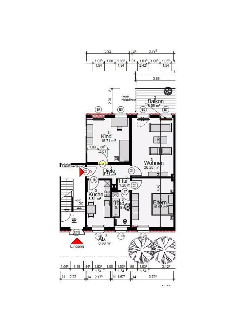 3 bedroom flat to rent, 78 m², Ittmecker Str. 36, Meschede, North Rhine-Westphalia 3 bedroom flat to rent, 78 m², Ittmecker Str. 36, Meschede, North Rhine-Westphalia