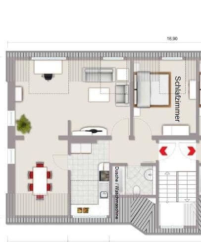 3 bedroom flat to rent, 62 m², Simmern/Hunsrück, Rhineland-Palatinate 3 bedroom flat to rent, 62 m², Simmern/Hunsrück, Rhineland-Palatinate