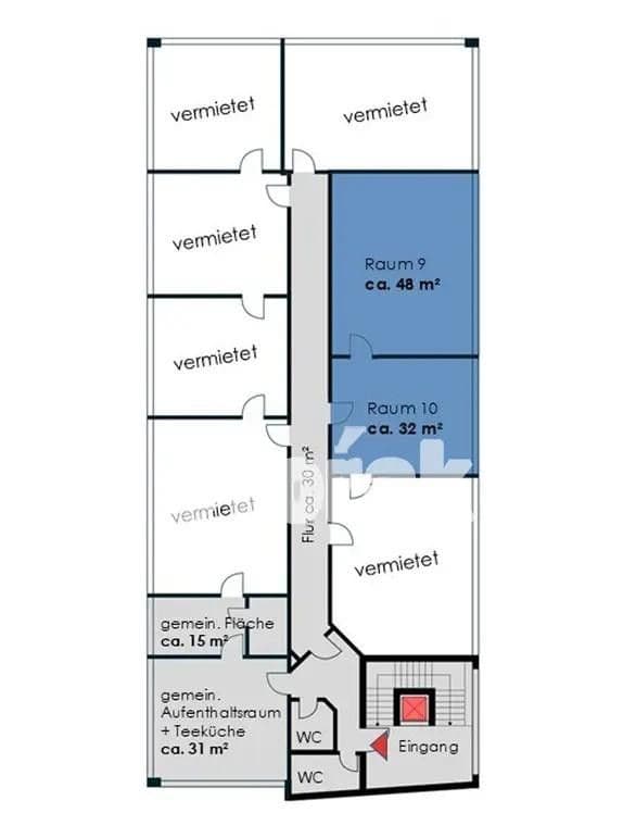 office to rent, 28 m², Fellbach, Baden-Württemberg office to rent, 28 m², Fellbach, Baden-Württemberg
