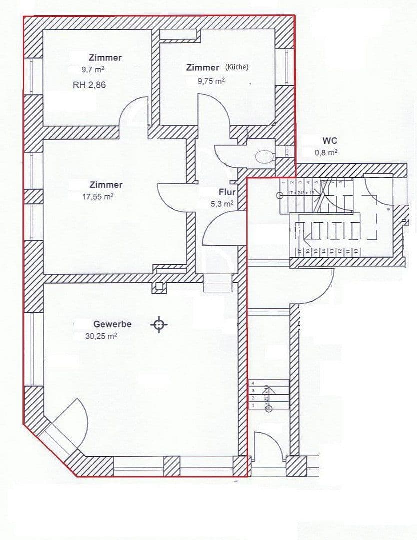 non-residential property to rent, 73 m², Ricklinger Str. 126, Hanover, Lower Saxony non-residential property to rent, 73 m², Ricklinger Str. 126, Hanover, Lower Saxony