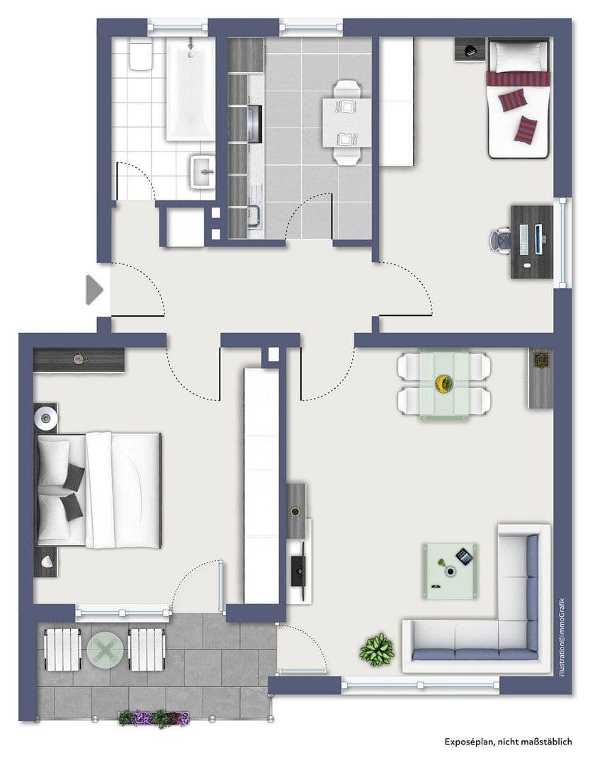 3 bedroom flat for sale, 71 m², Wiesbaden, Hesse 3 bedroom flat for sale, 71 m², Wiesbaden, Hesse