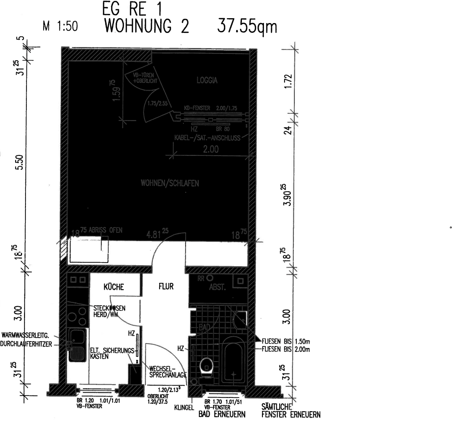 1 bedroom flat to rent, 38 m², Berlin, Berlin 1 bedroom flat to rent, 38 m², Berlin, Berlin