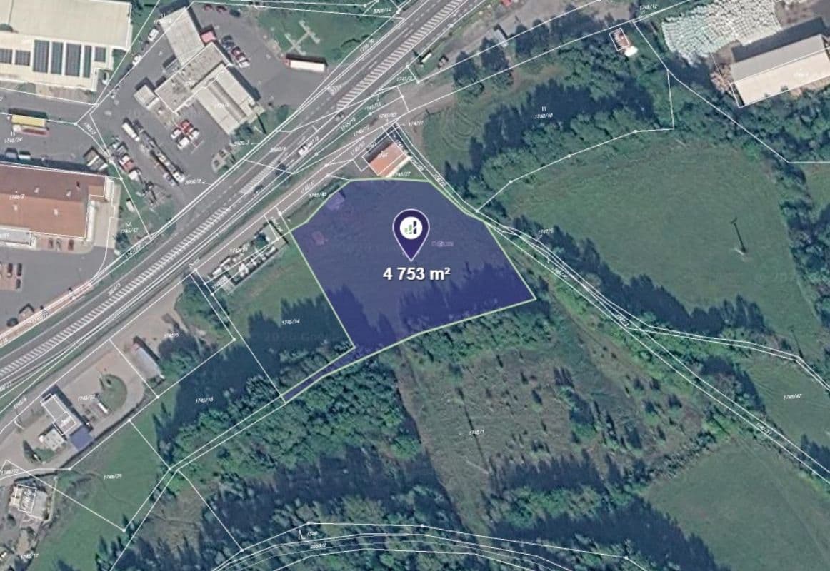 plot for sale, 4,753 m², Moravská Třebová, Pardubický Region plot for sale, 4,753 m², Moravská Třebová, Pardubický Region