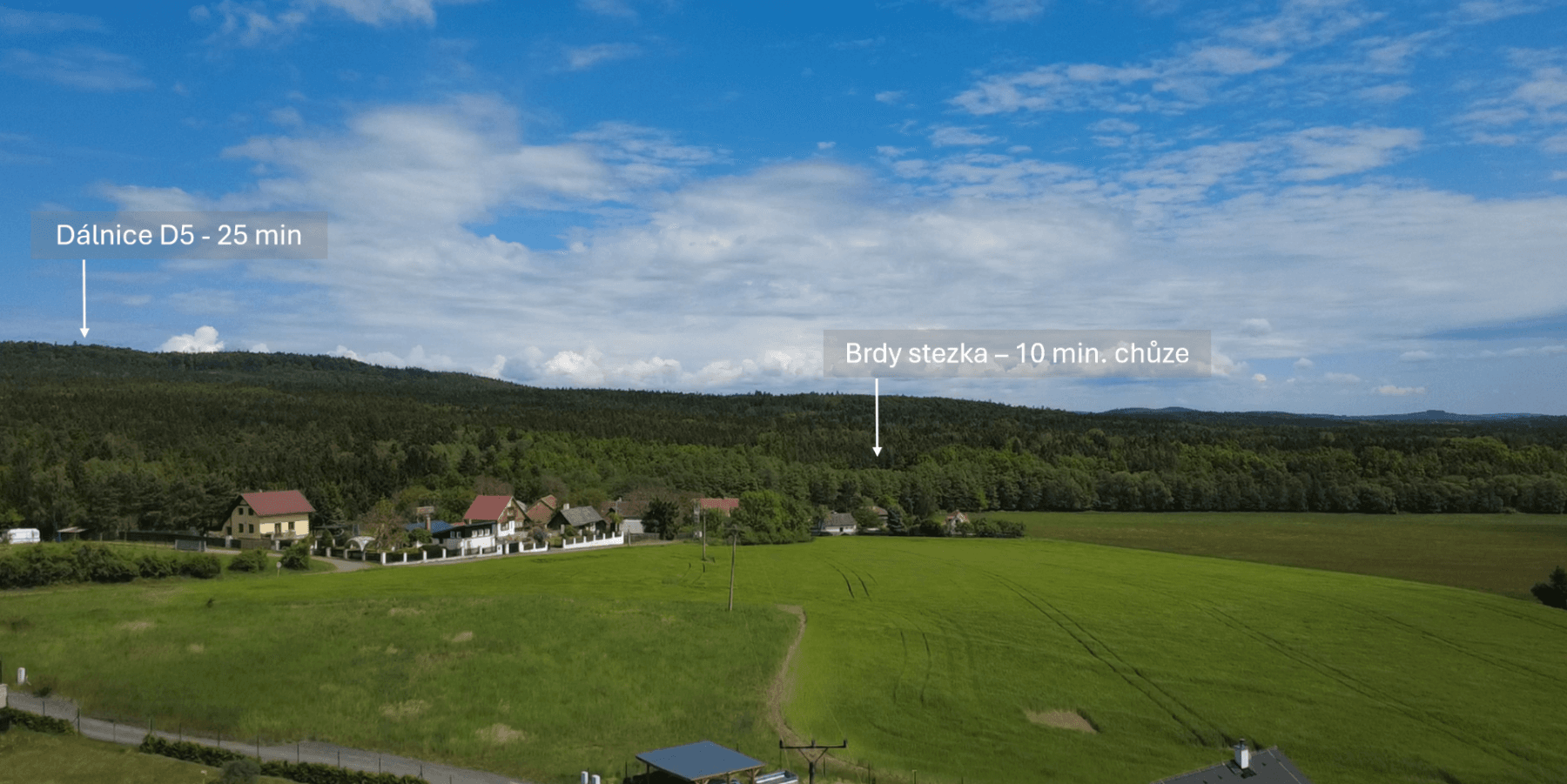 plot for sale, 1,565 m², Buková u Příbramě, Středočeský Region plot for sale, 1,565 m², Buková u Příbramě, Středočeský Region