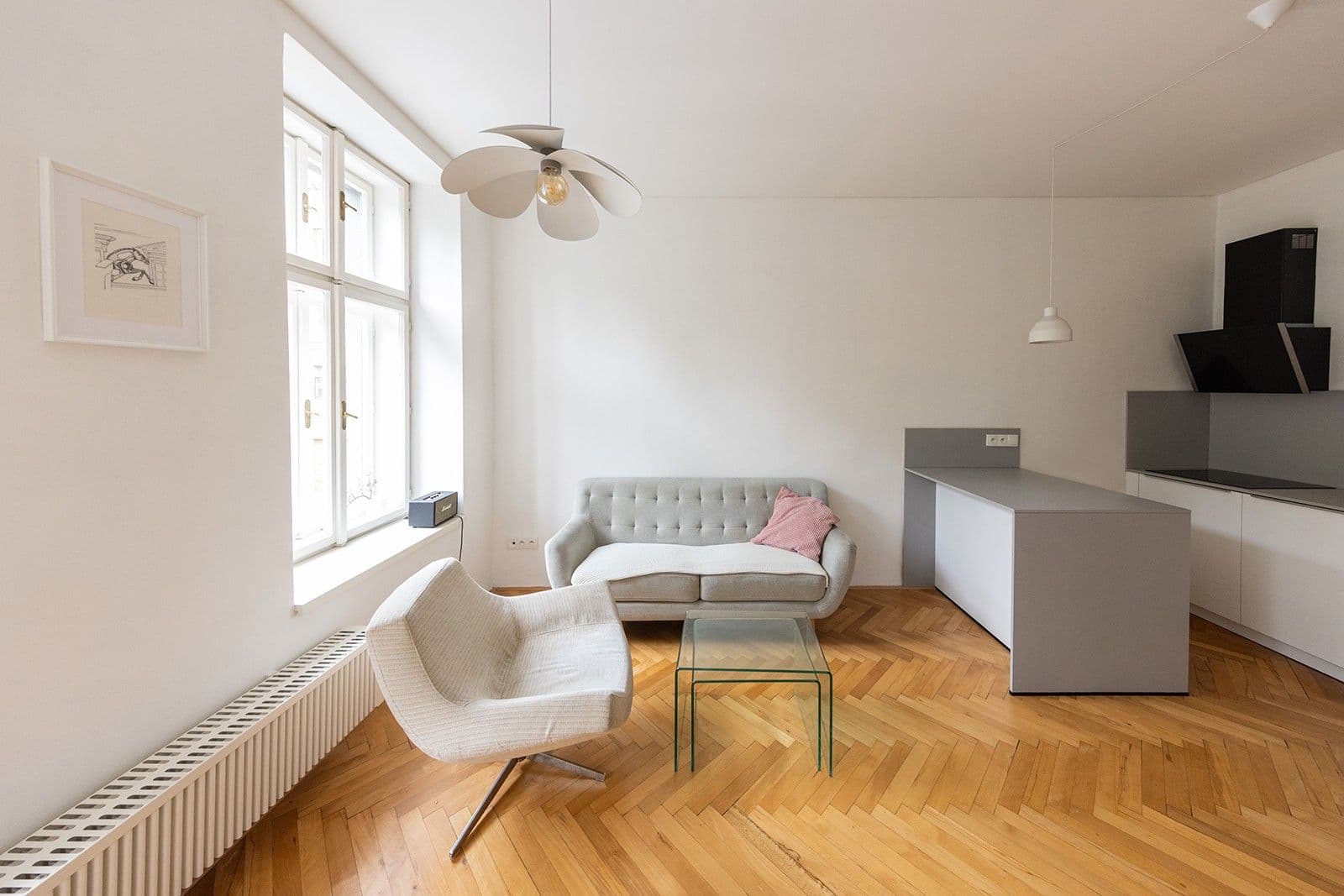 2 bedroom with open-plan kitchen flat to rent, 58 m², Koželužská, Olomouc, Olomoucký Region 2 bedroom with open-plan kitchen flat to rent, 58 m², Koželužská, Olomouc, Olomoucký Region