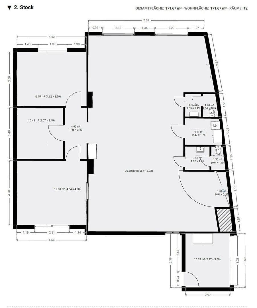 5 bedroom flat to rent, 165 m², Marienstr. 4, Neustrelitz, Mecklenburg-Vorpommern 5 bedroom flat to rent, 165 m², Marienstr. 4, Neustrelitz, Mecklenburg-Vorpommern