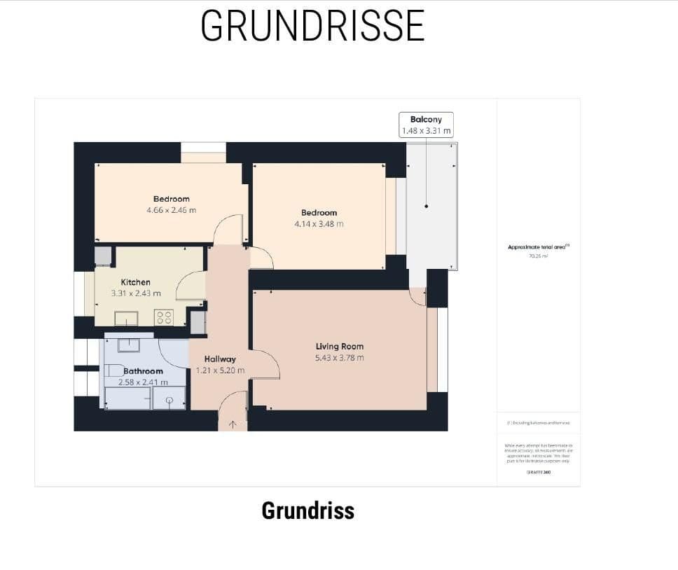 3 bedroom flat to rent, 70 m², Im Wolfhagen 17, Wermelskirchen, North Rhine-Westphalia 3 bedroom flat to rent, 70 m², Im Wolfhagen 17, Wermelskirchen, North Rhine-Westphalia
