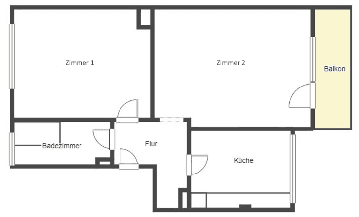 flat to rent, 17 m², Düsseldorf, North Rhine-Westphalia flat to rent, 17 m², Düsseldorf, North Rhine-Westphalia
