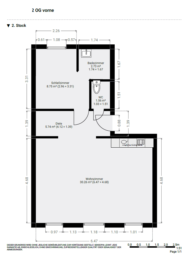 2 bedroom flat to rent, 49 m², Düren, North Rhine-Westphalia 2 bedroom flat to rent, 49 m², Düren, North Rhine-Westphalia