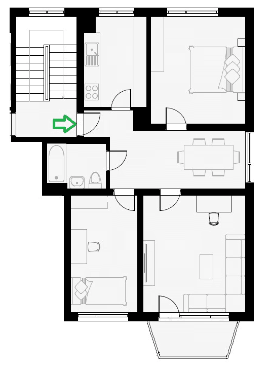 3 bedroom flat for sale, 65 m², Stuttgart, Baden-Württemberg 3 bedroom flat for sale, 65 m², Stuttgart, Baden-Württemberg