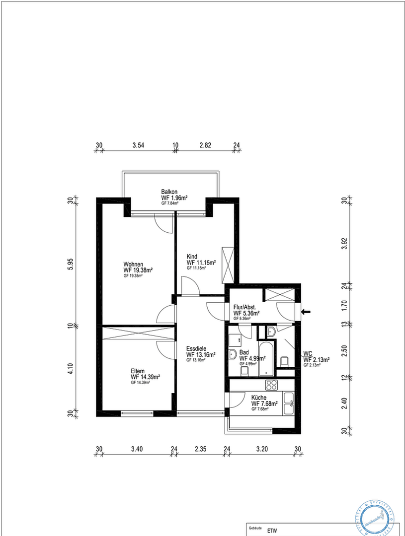 3 bedroom flat for sale, 81 m², Bremerhaven, Bremen 3 bedroom flat for sale, 81 m², Bremerhaven, Bremen