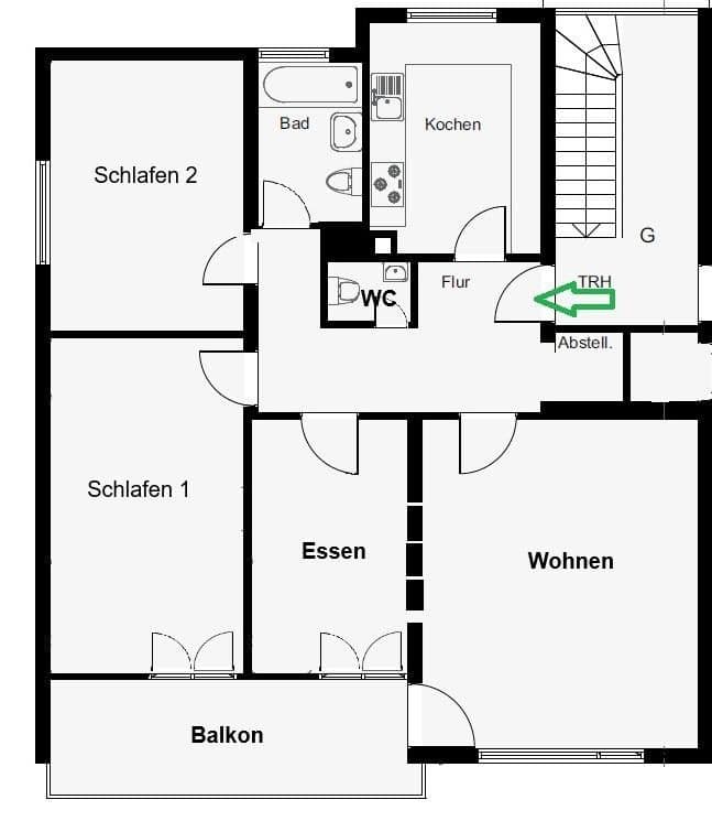 4 bedroom flat for sale, 102 m², Esslingen am Neckar, Baden-Württemberg 4 bedroom flat for sale, 102 m², Esslingen am Neckar, Baden-Württemberg