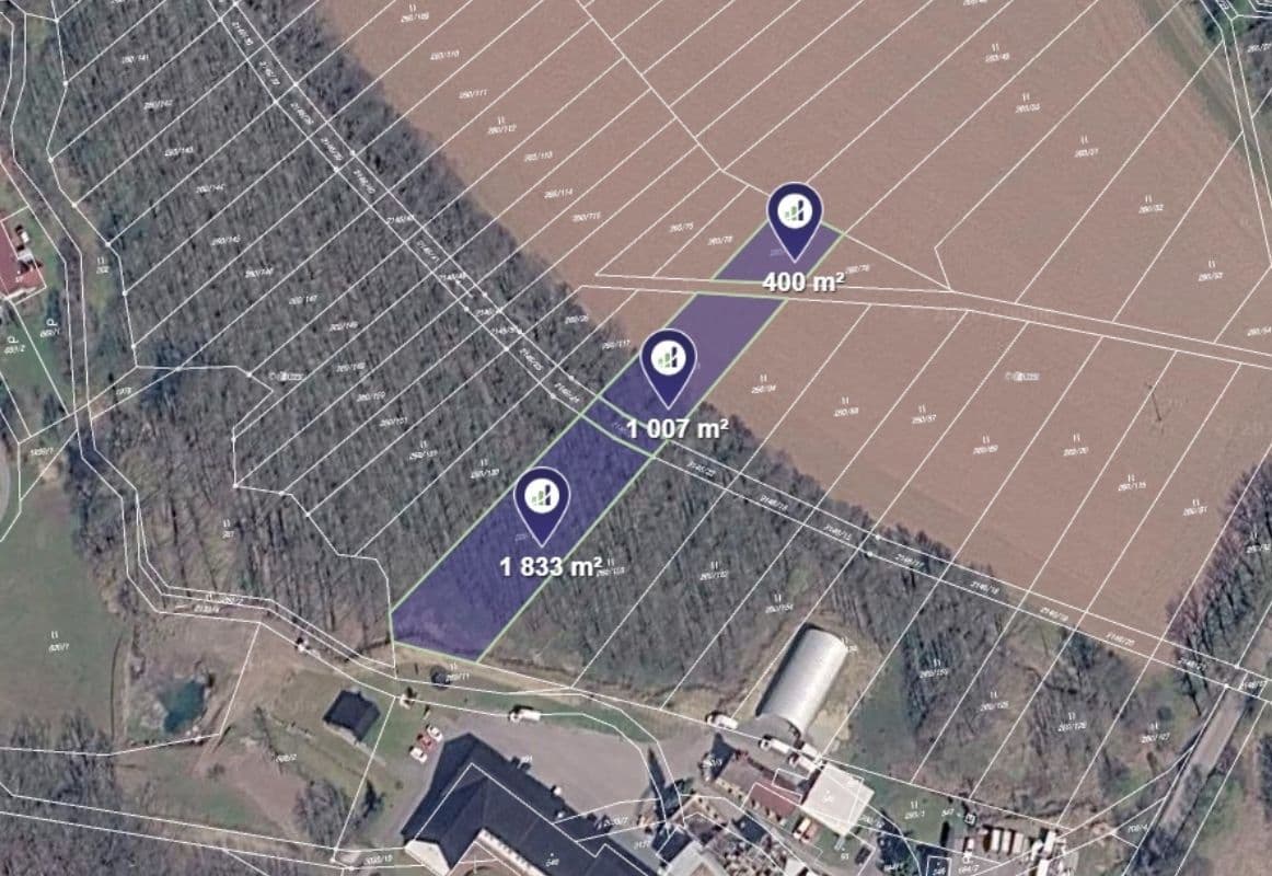 plot for sale, 3,240 m², Hrubá Skála, Liberecký Region plot for sale, 3,240 m², Hrubá Skála, Liberecký Region