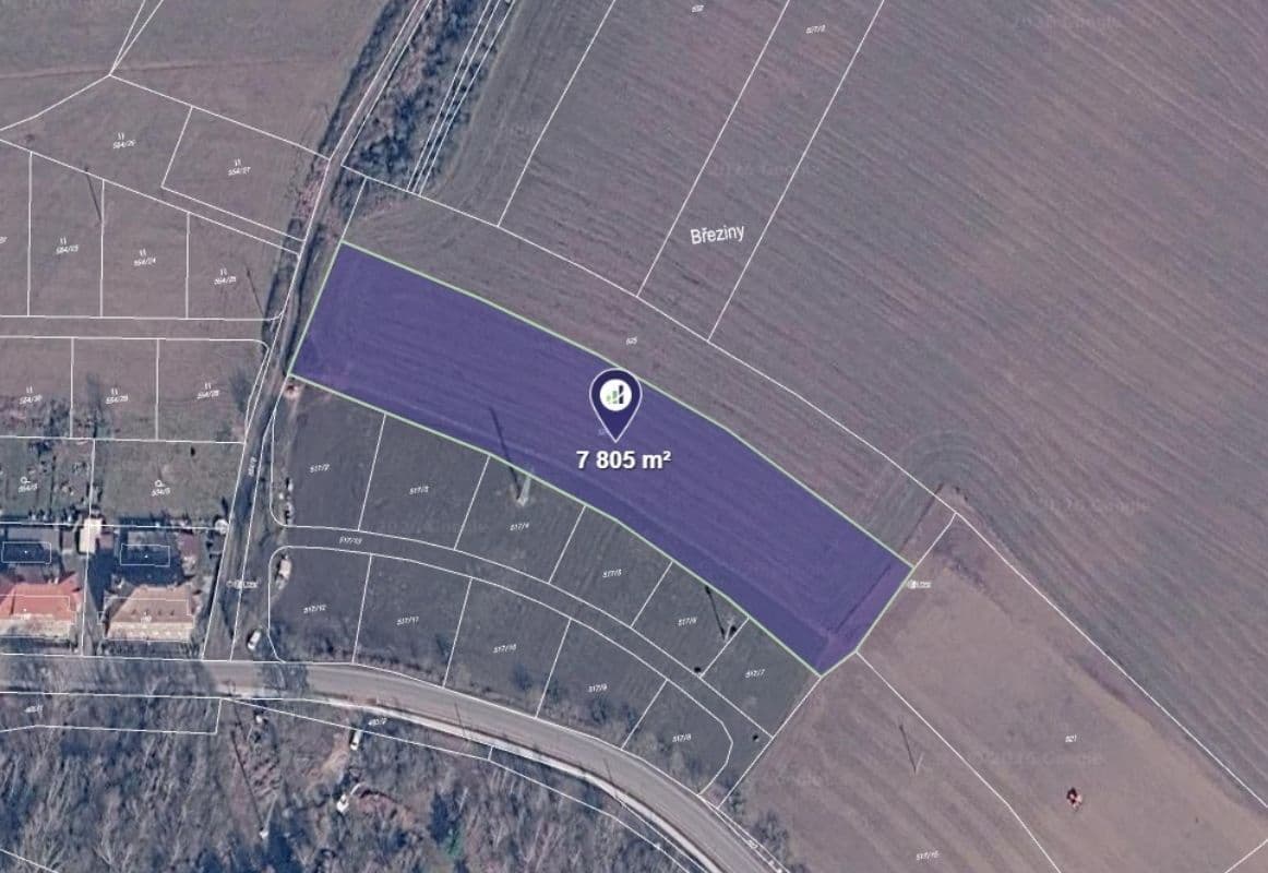 plot for sale, 3,903 m², Otročiněves, Středočeský Region plot for sale, 3,903 m², Otročiněves, Středočeský Region