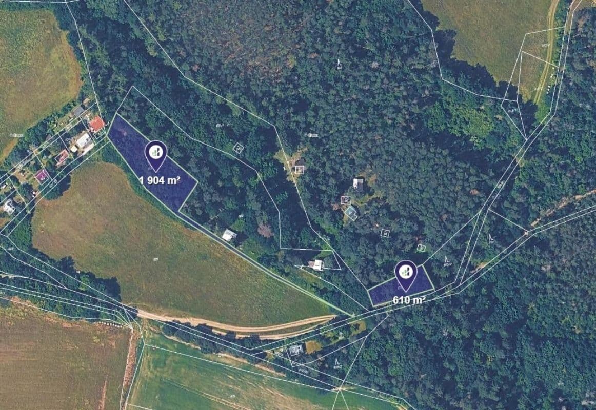 plot for sale, 48,389 m², Bojanovice, Středočeský Region plot for sale, 48,389 m², Bojanovice, Středočeský Region