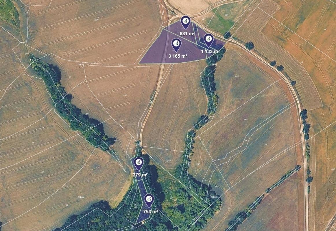plot for sale, 6,211 m², Bratřínov, Středočeský Region plot for sale, 6,211 m², Bratřínov, Středočeský Region