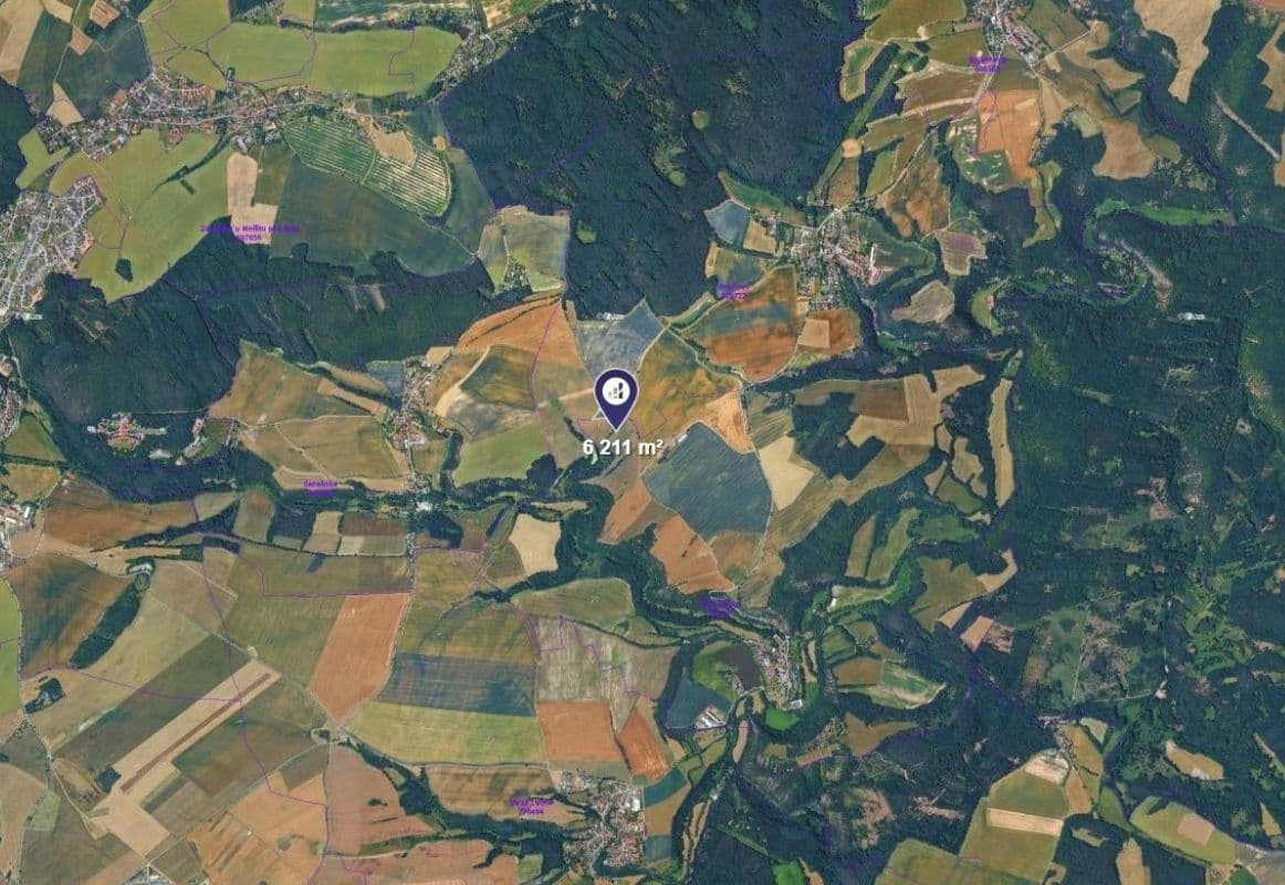 plot for sale, 6,211 m², Bratřínov, Středočeský Region plot for sale, 6,211 m², Bratřínov, Středočeský Region