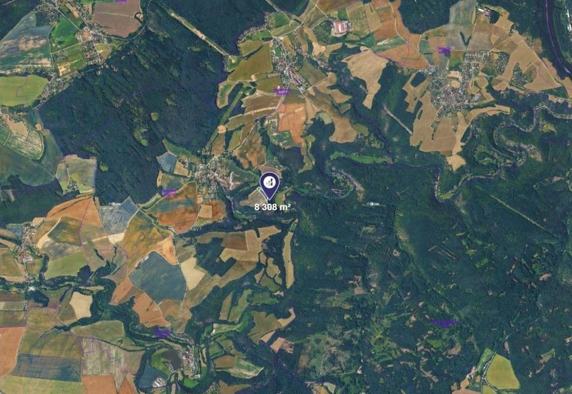 plot for sale, 8,308 m², Bratřínov, Středočeský Region plot for sale, 8,308 m², Bratřínov, Středočeský Region
