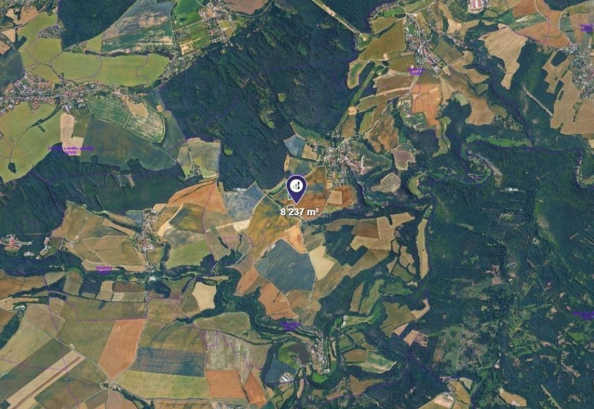plot for sale, 8,237 m², Bratřínov, Středočeský Region plot for sale, 8,237 m², Bratřínov, Středočeský Region