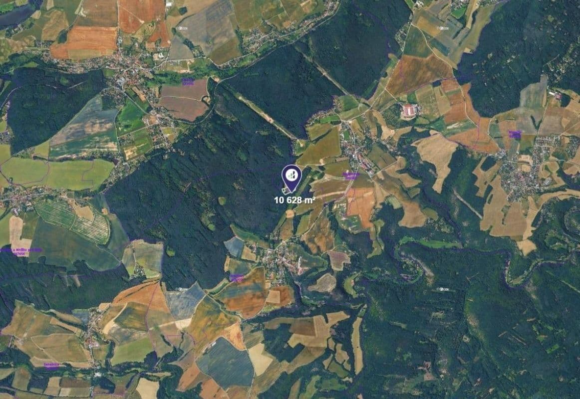 plot for sale, 10,628 m², Bratřínov, Středočeský Region plot for sale, 10,628 m², Bratřínov, Středočeský Region