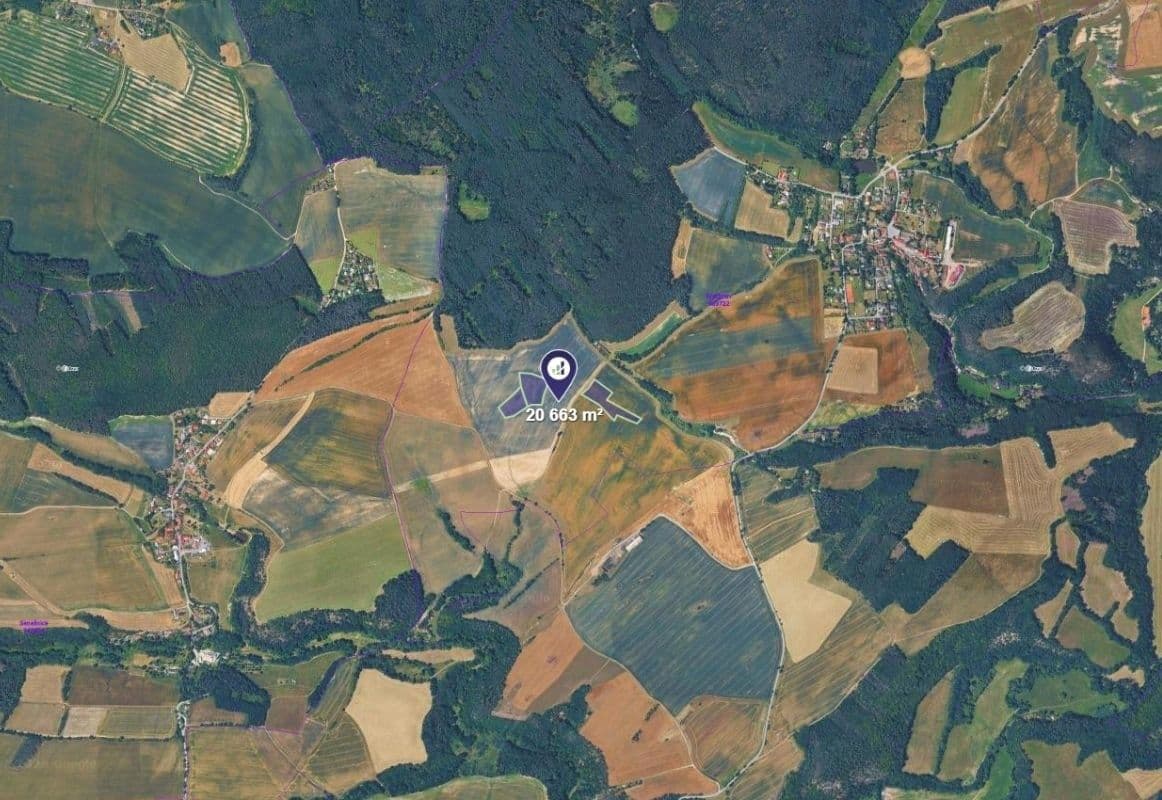 plot for sale, 20,663 m², Bratřínov, Středočeský Region plot for sale, 20,663 m², Bratřínov, Středočeský Region