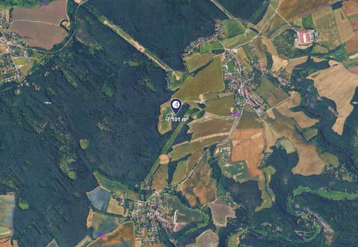 plot for sale, 7,101 m², Bojanovice, Středočeský Region plot for sale, 7,101 m², Bojanovice, Středočeský Region
