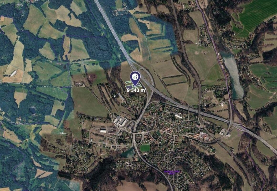 plot for sale, 9,343 m², Mirošovice, Středočeský Region plot for sale, 9,343 m², Mirošovice, Středočeský Region