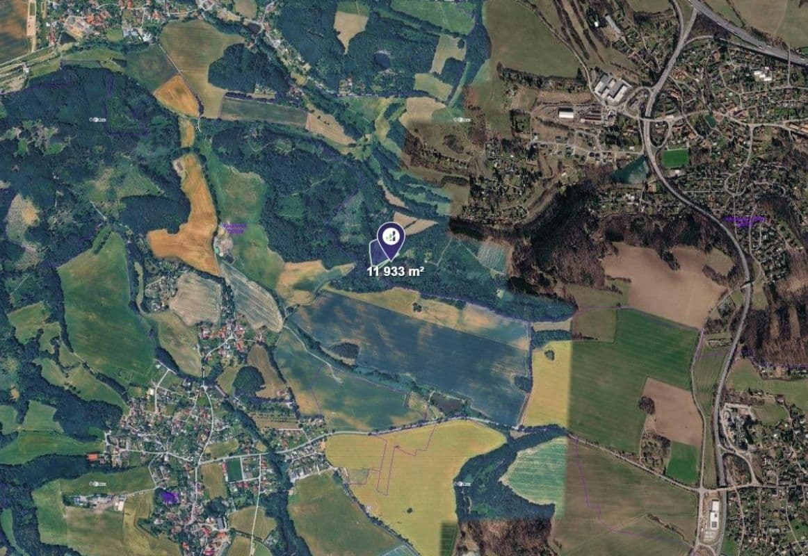 plot for sale, 11,933 m², Mirošovice, Středočeský Region plot for sale, 11,933 m², Mirošovice, Středočeský Region