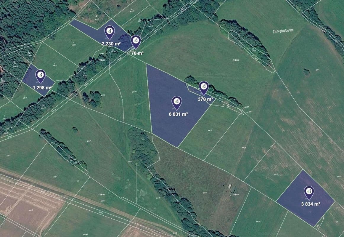plot for sale, 1,639 m², Protivanov, Olomoucký Region plot for sale, 1,639 m², Protivanov, Olomoucký Region