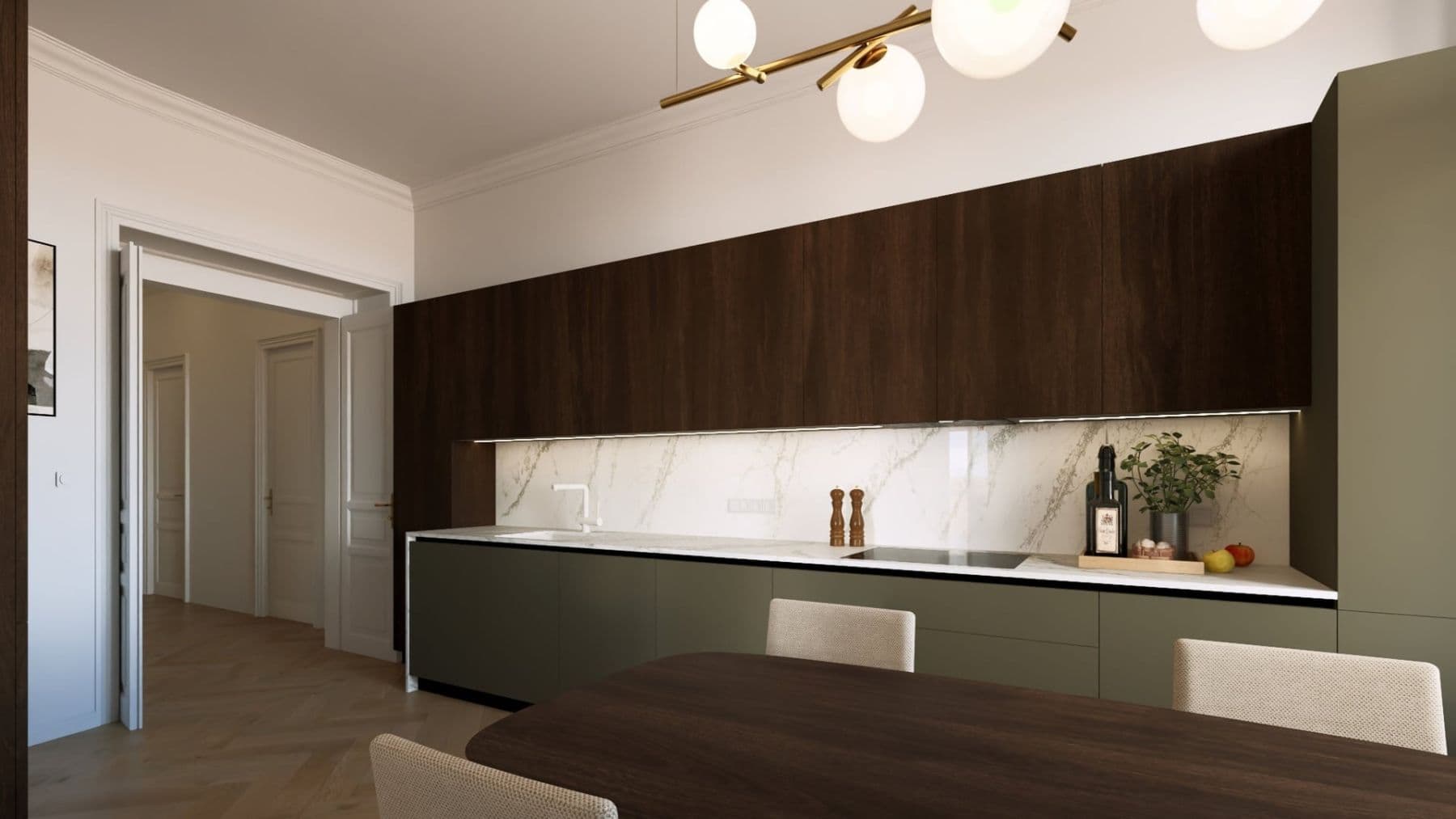 3 bedroom flat for sale, 121 m², Polská, Prague, Prague 3 bedroom flat for sale, 121 m², Polská, Prague, Prague