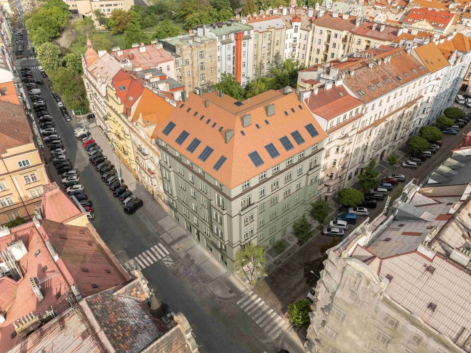 2 bedroom with open-plan kitchen flat for sale, 97 m², Polská, Prague, Prague 2 bedroom with open-plan kitchen flat for sale, 97 m², Polská, Prague, Prague
