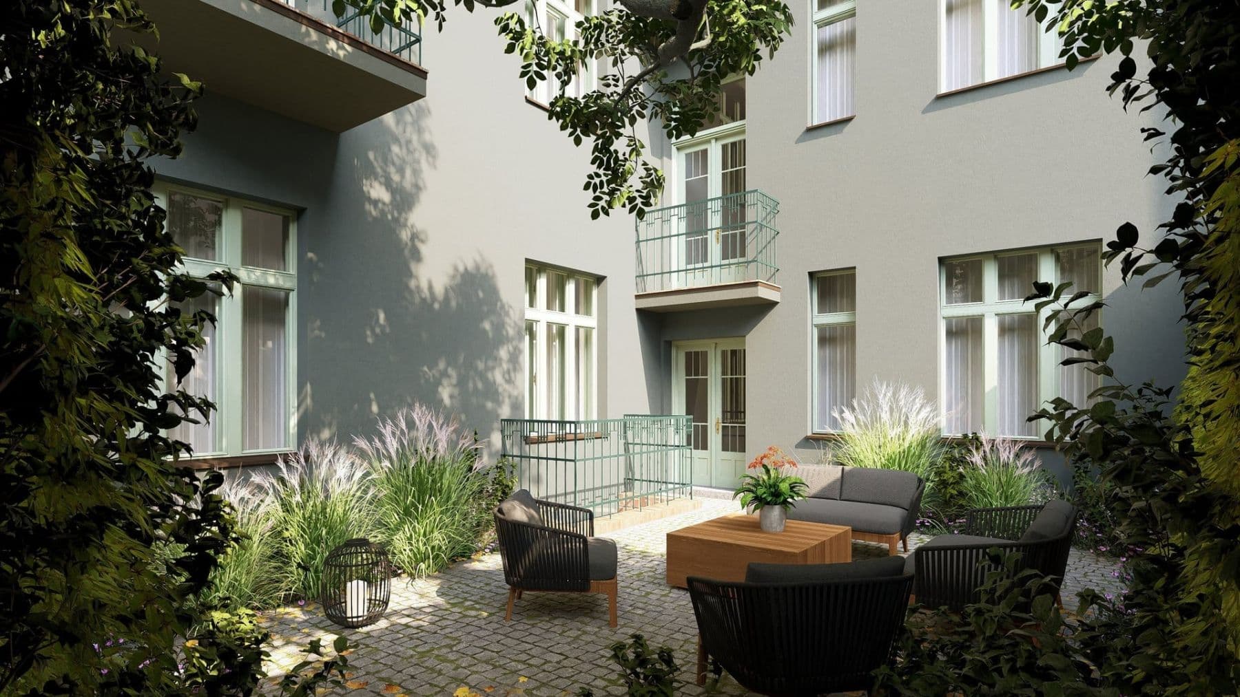 1 bedroom with open-plan kitchen flat for sale, 82 m², Polská, Prague, Prague 1 bedroom with open-plan kitchen flat for sale, 82 m², Polská, Prague, Prague