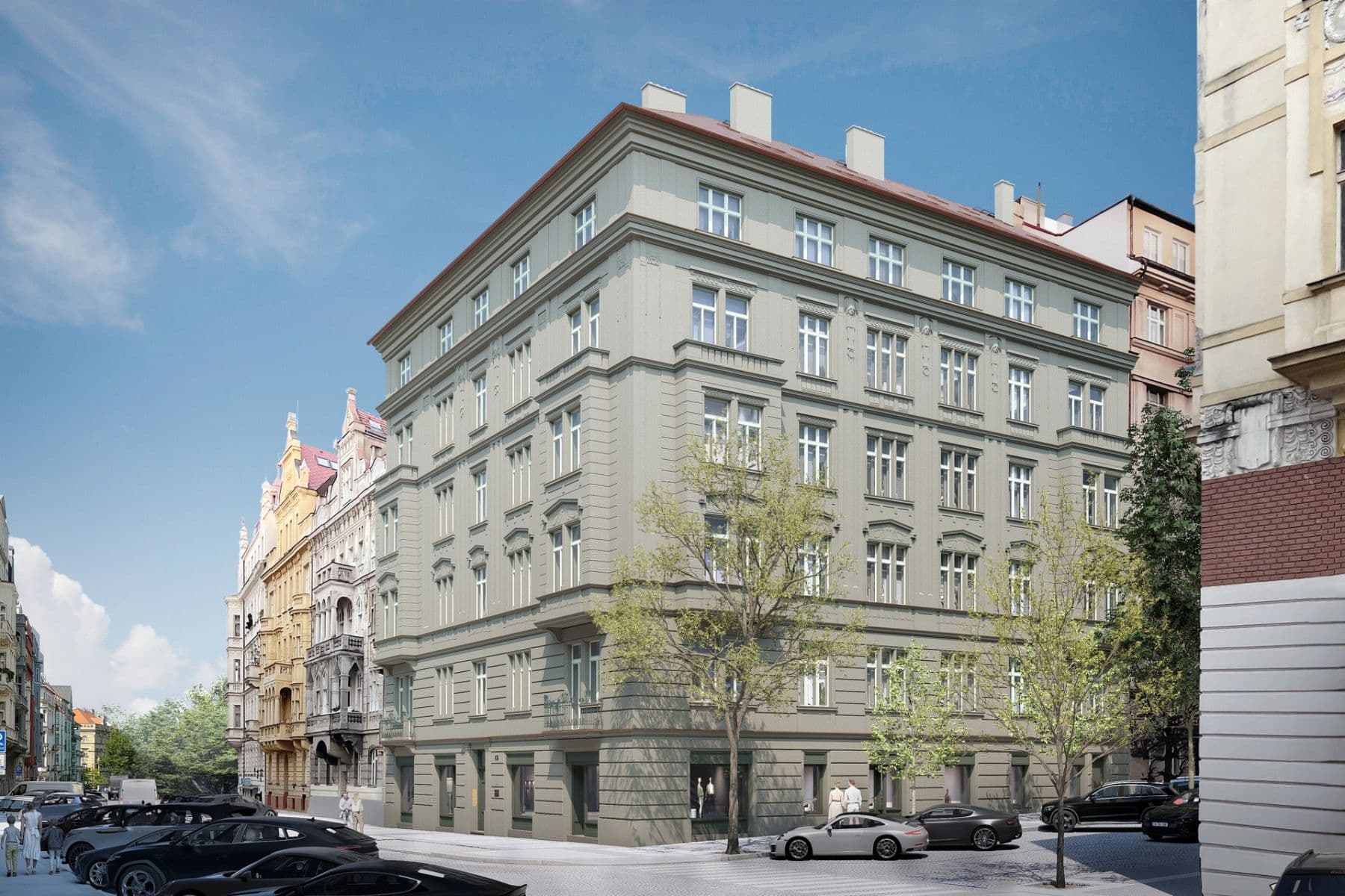 1 bedroom with open-plan kitchen flat for sale, 97 m², Polská, Prague, Prague 1 bedroom with open-plan kitchen flat for sale, 97 m², Polská, Prague, Prague