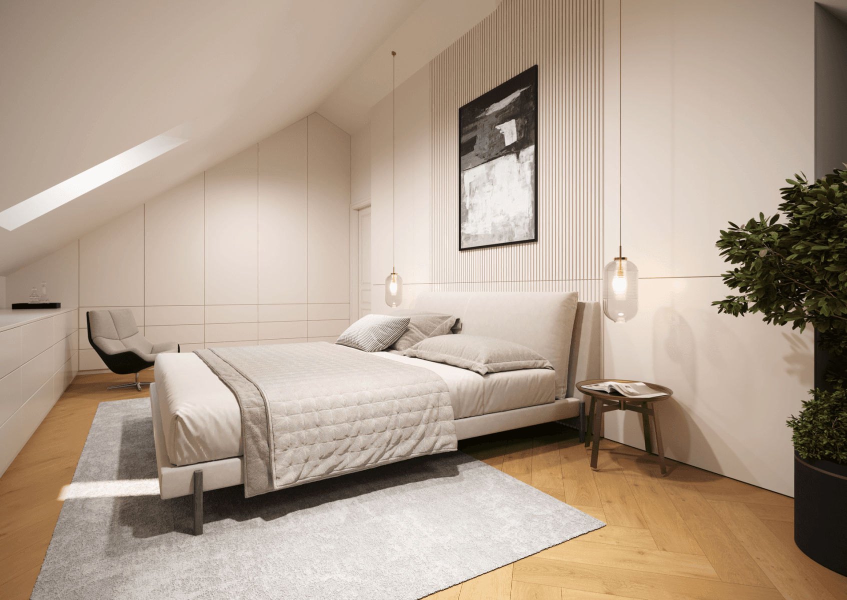1 bedroom with open-plan kitchen flat for sale, 97 m², Polská, Prague, Prague 1 bedroom with open-plan kitchen flat for sale, 97 m², Polská, Prague, Prague