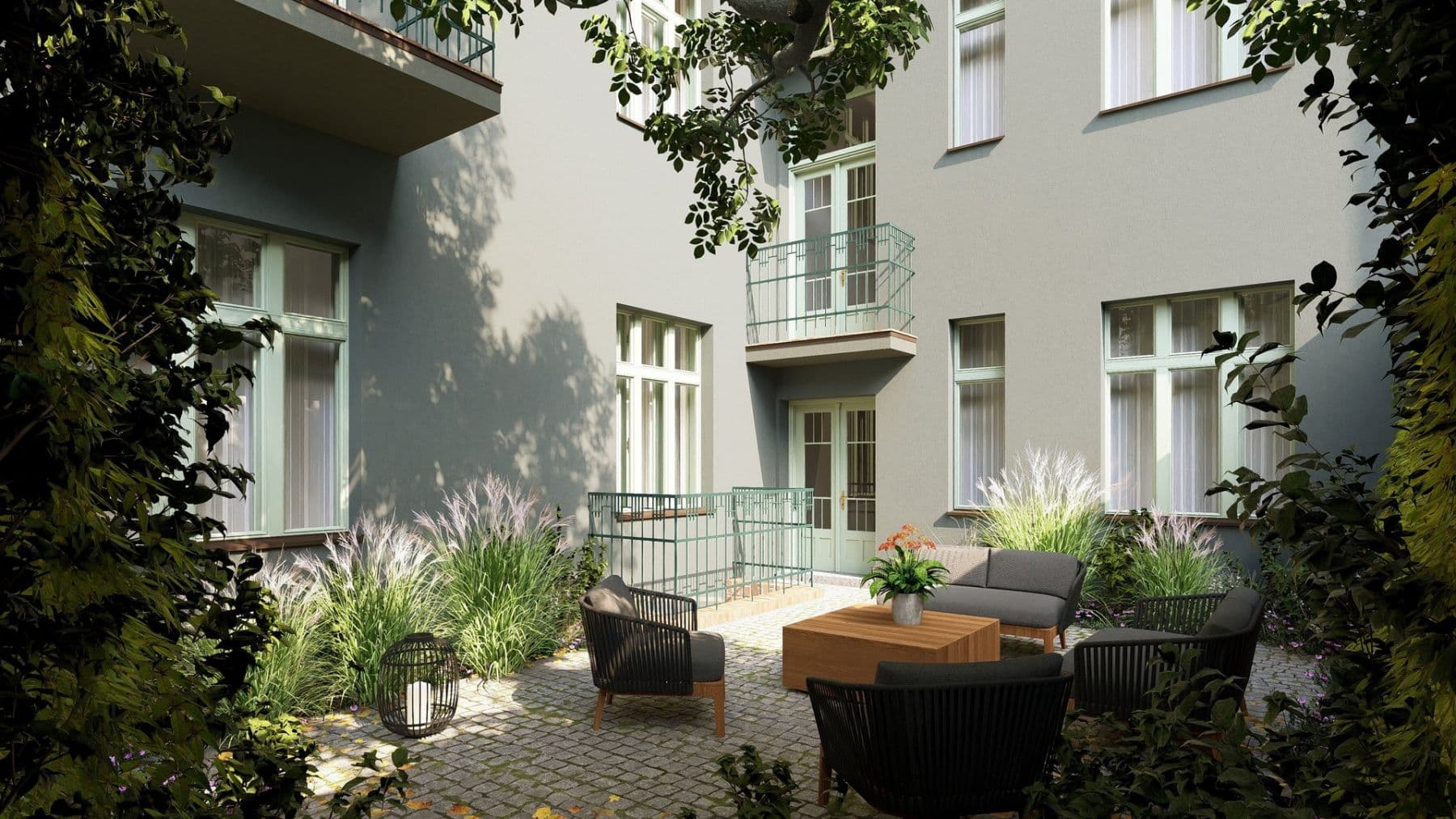 1 bedroom with open-plan kitchen flat for sale, 58 m², Polská, Prague, Prague 1 bedroom with open-plan kitchen flat for sale, 58 m², Polská, Prague, Prague