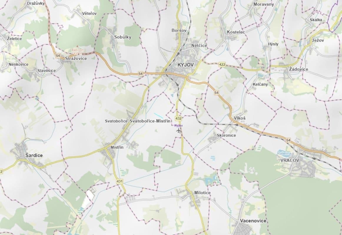 plot for sale, 4,295 m², Svatobořice-Mistřín, Jihomoravský Region plot for sale, 4,295 m², Svatobořice-Mistřín, Jihomoravský Region