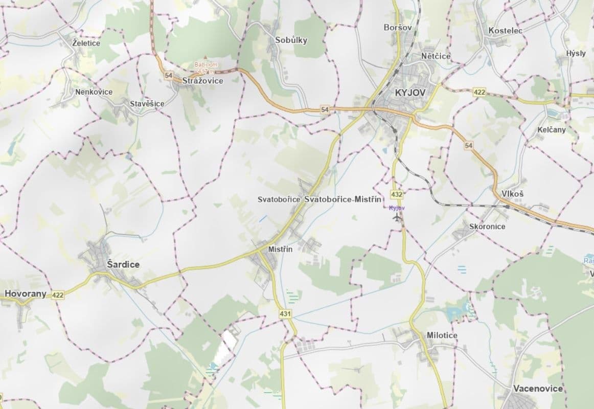 plot for sale, 2,470 m², Svatobořice-Mistřín, Jihomoravský Region plot for sale, 2,470 m², Svatobořice-Mistřín, Jihomoravský Region